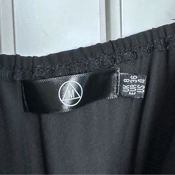 Missguided Black Drape Front Bodysuit 4 Adjustable Straps - Picture 5 of 11